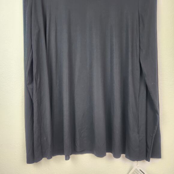 Wolford Black Long Sleeve Shirt Size Medium - Picture 3 of 9